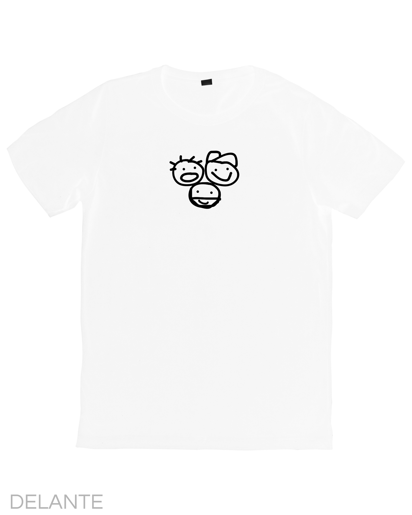 Playera Latin Mafia Más Humano White