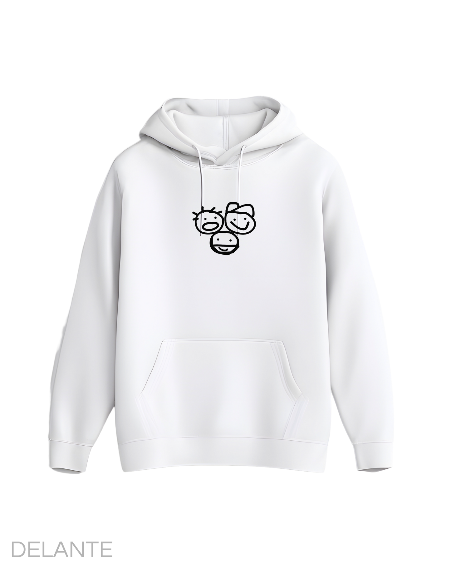 Sudadera Latin Mafia Mala Buena Suerte White