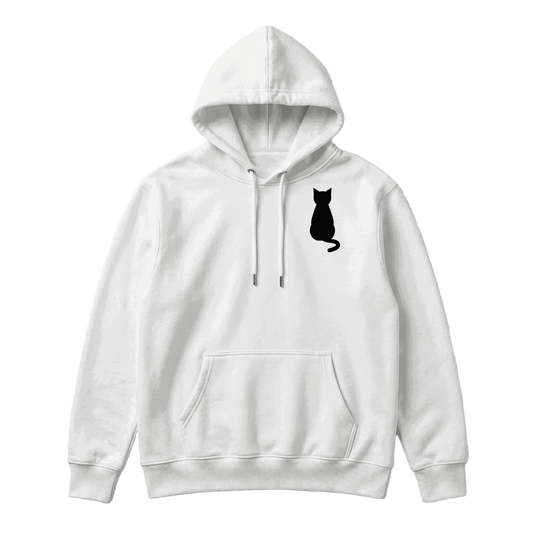 Sudadera Art Cat White
