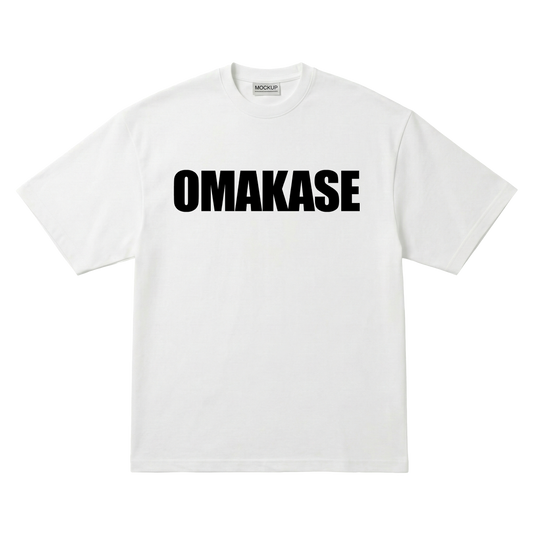 Playera Alvarito Díaz OMAKASE Oversize White
