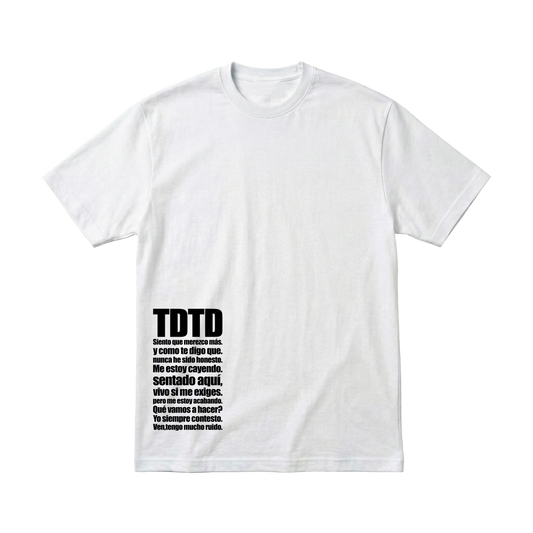 Playera TDTD Latin Mafia White