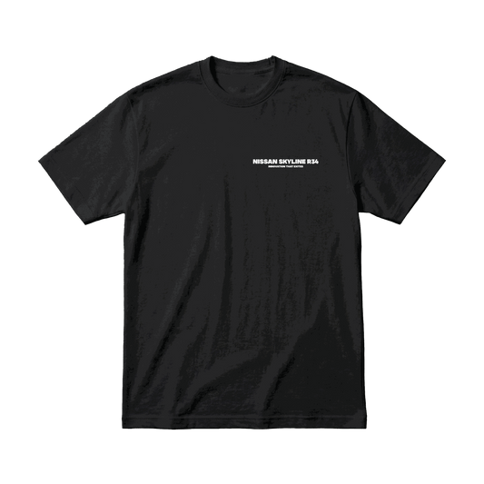 Playera Nissan Skyline R34 Black