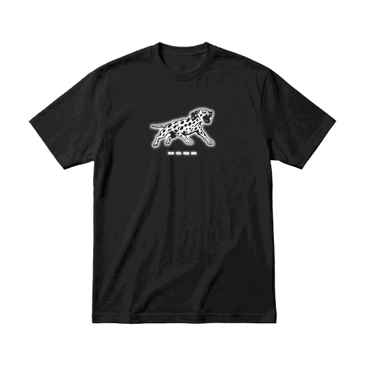 Playera NSQK Aullido Black