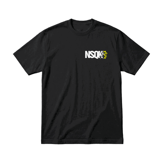Playera NSQK Mosca Dálmata Black