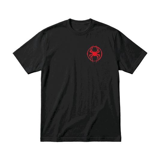 Playera Spider-Man Miles Morales Black