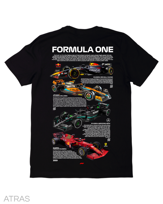 Playera Scuderías F1 Black