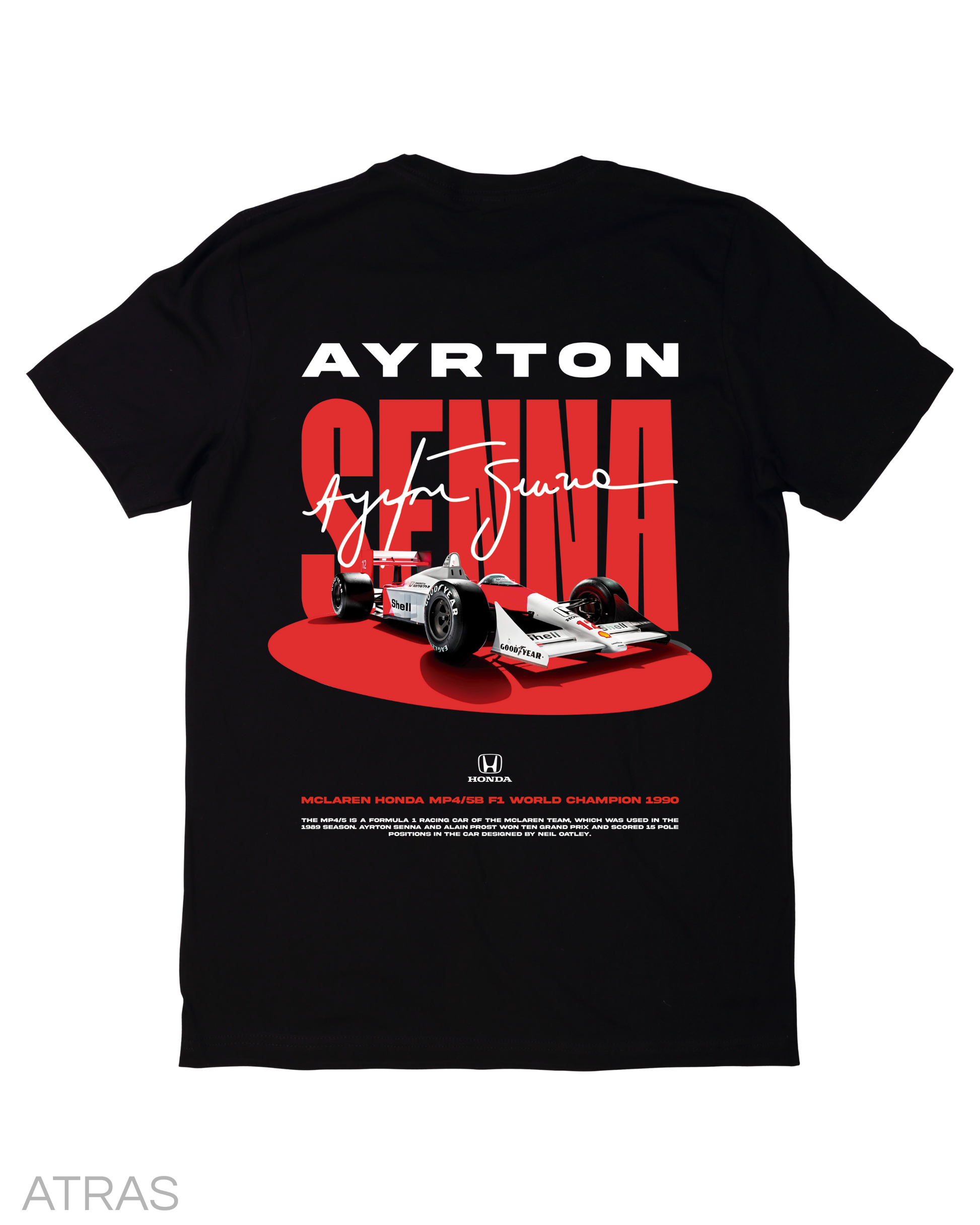Playera Ayrton Senna F1