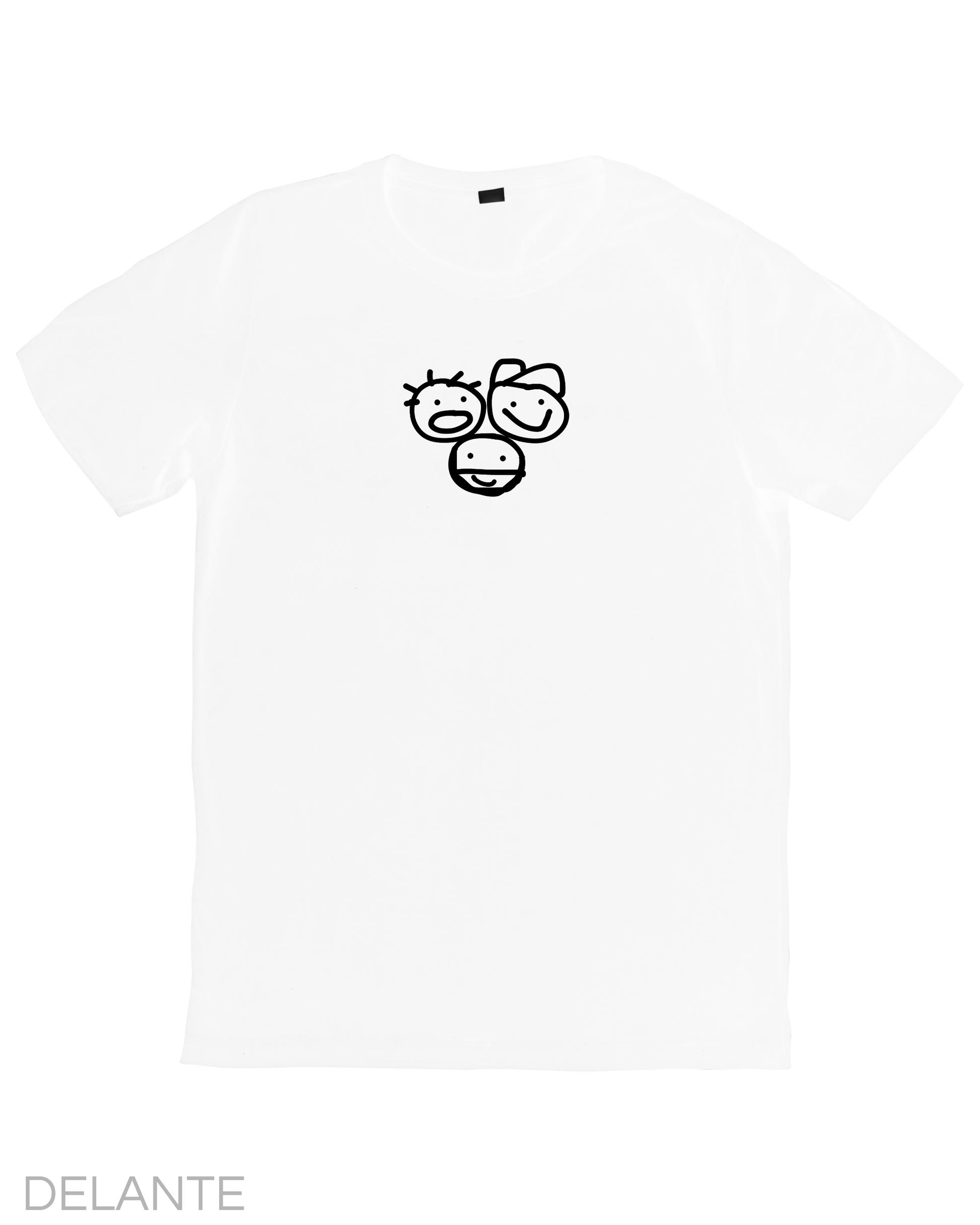 Playera Latin Mafia Mala Buena Suerte White
