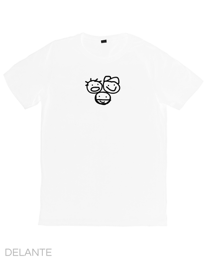 Playera Latin Mafia Más Humano White