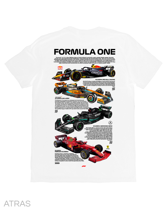 Playera Scuderías F1 White