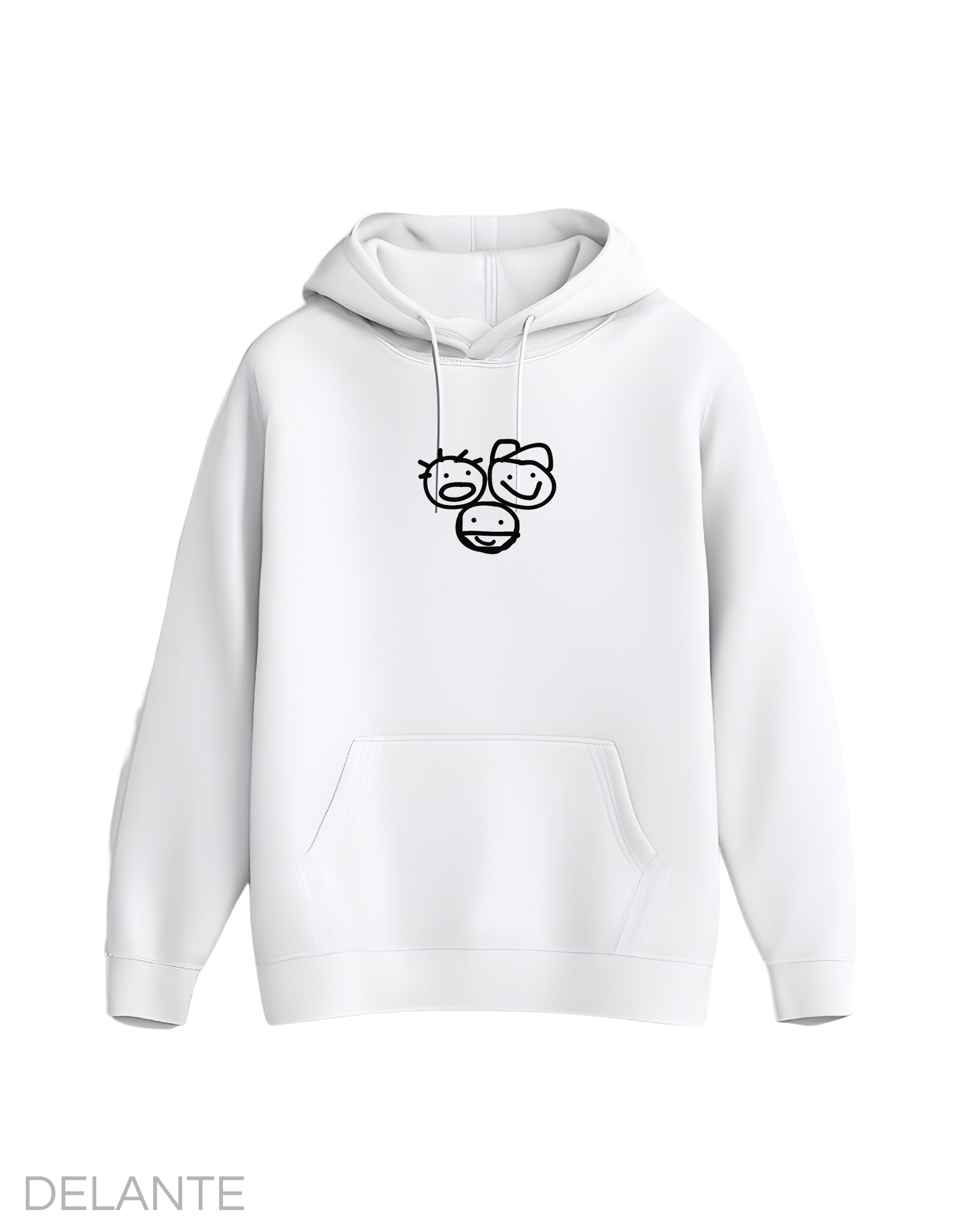 Sudadera Latin Mafia Mala Buena Suerte White
