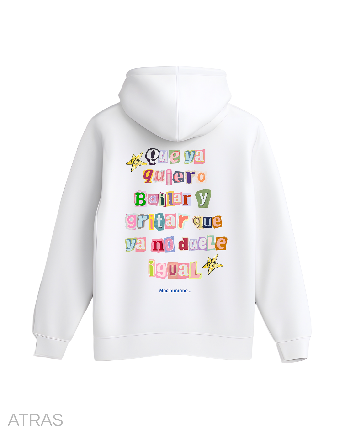Sudadera Latin Mafia Más Humano White