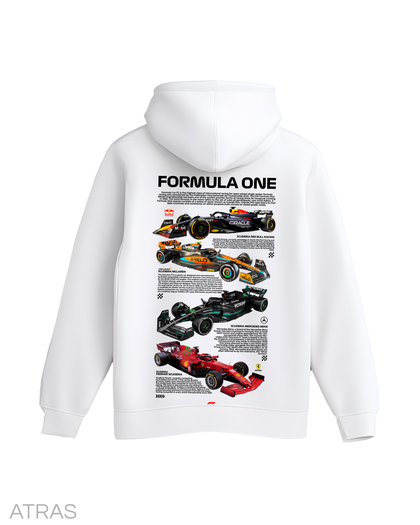 Sudadera Scuderías F1 White