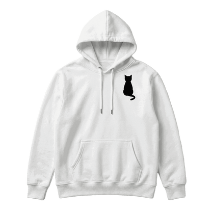 Sudadera Art Cat White