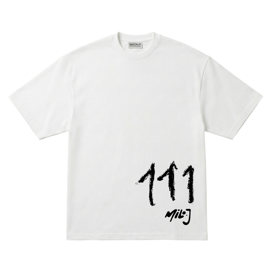 Playera 111 Milo J Oversize White