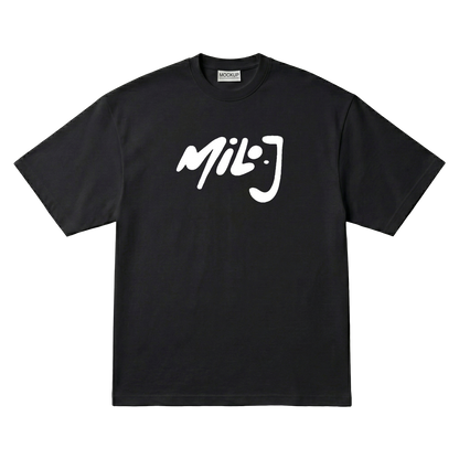 Playera Milo J Oversize Black