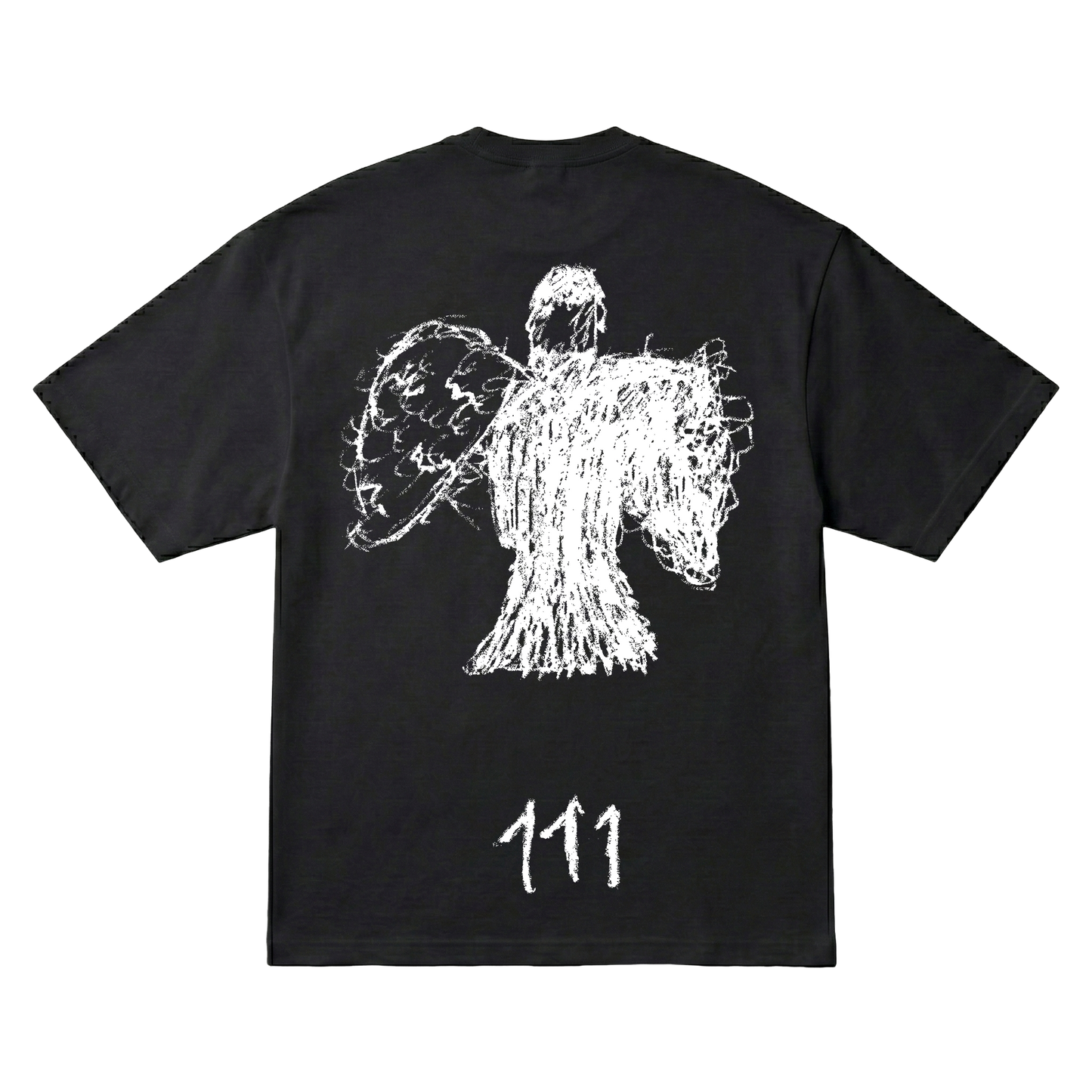 Playera 111 Milo J Oversize Black