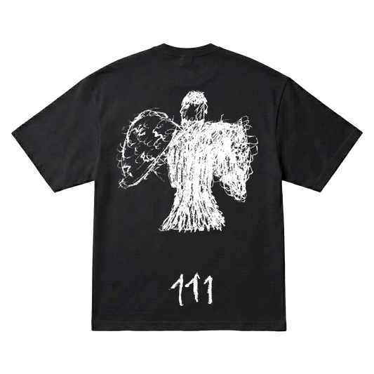 Playera 111 Milo J Oversize Black