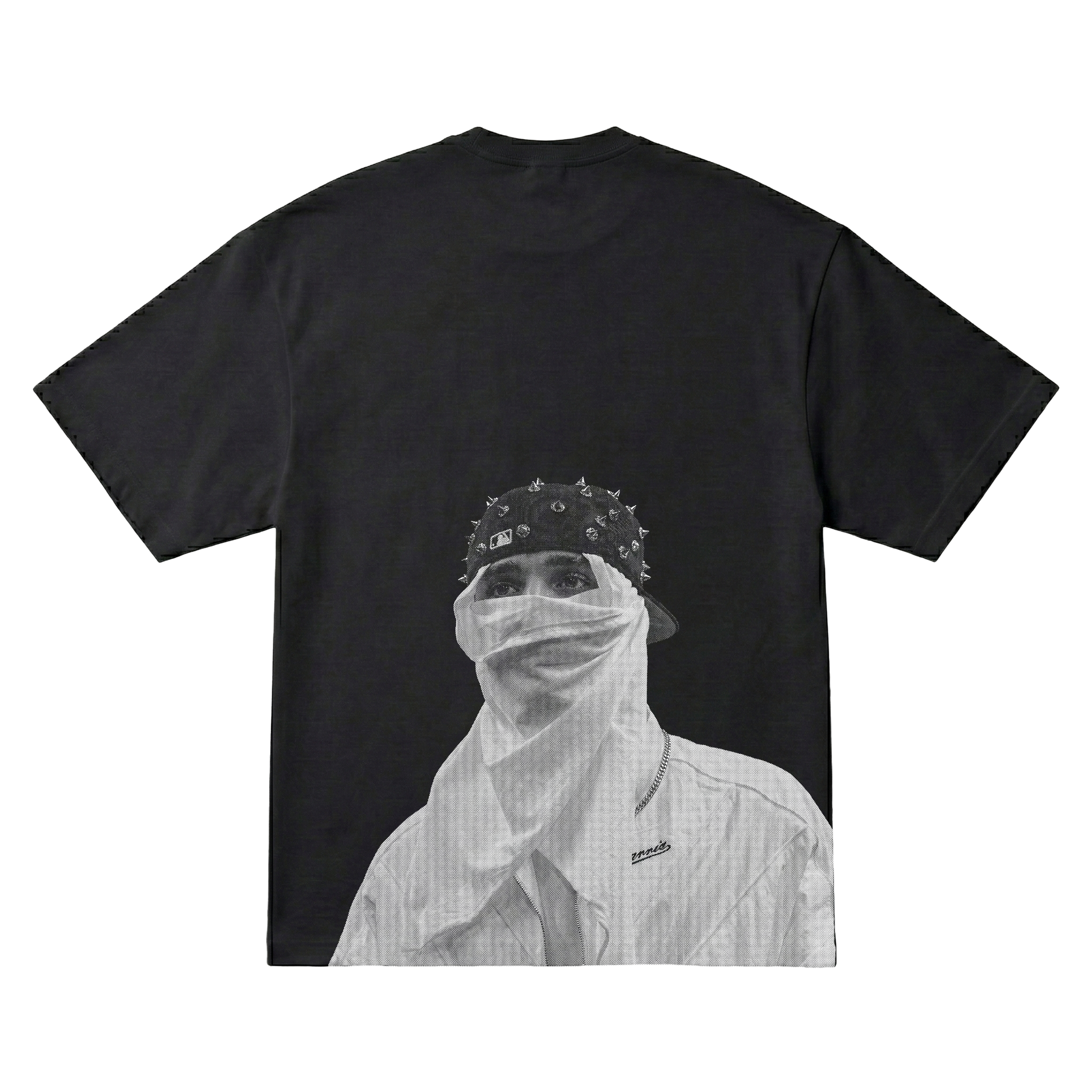 Playera Peso Pluma Oversize Black