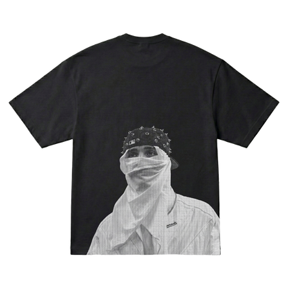 Playera Peso Pluma Oversize Black