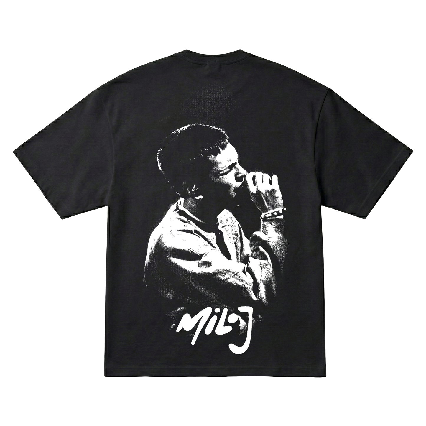 Playera Milo J Oversize Black