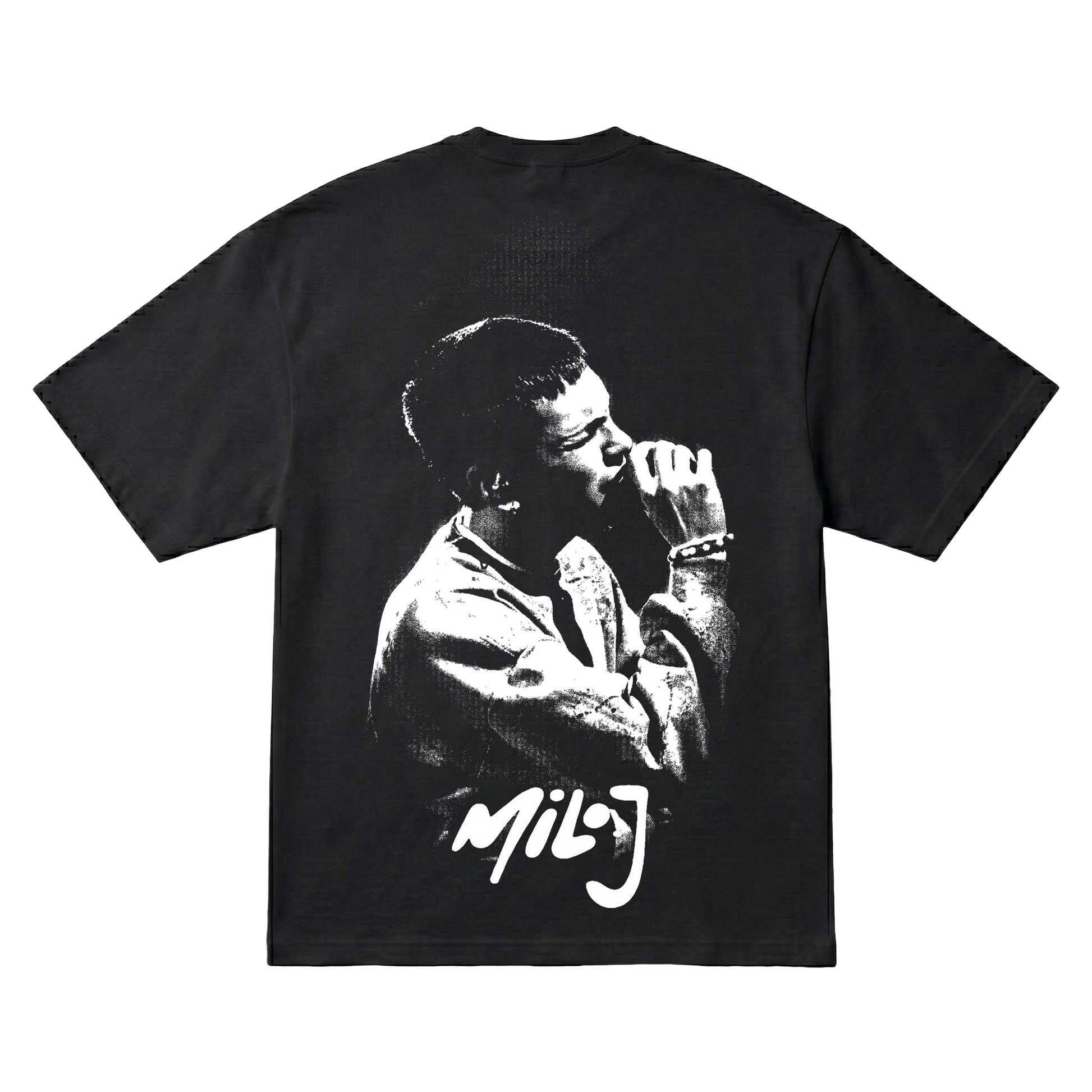 Playera Milo J Oversize Black