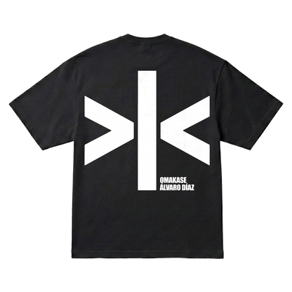 Playera Alvarito Díaz OMAKASE Oversize Black