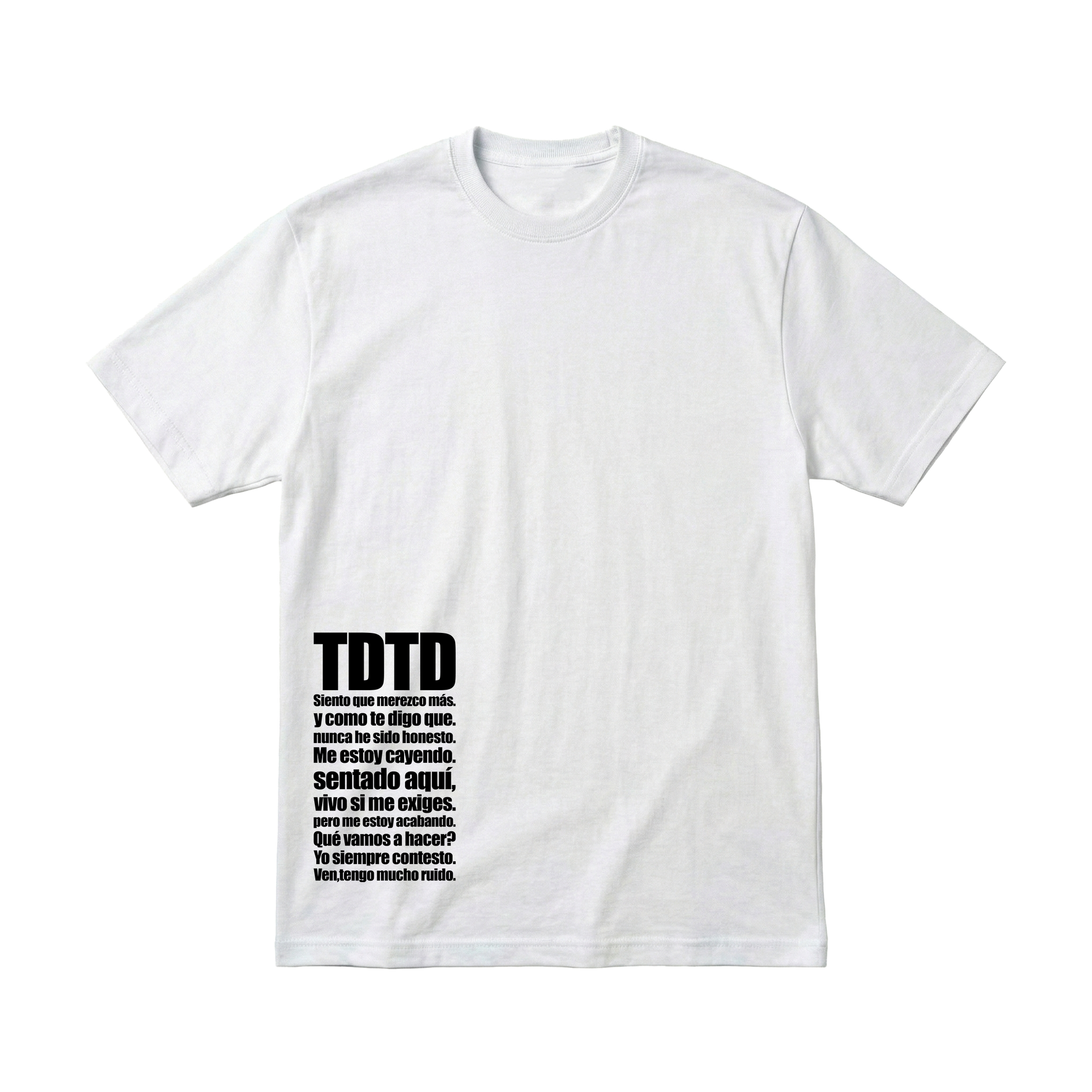 Playera TDTD Latin Mafia White