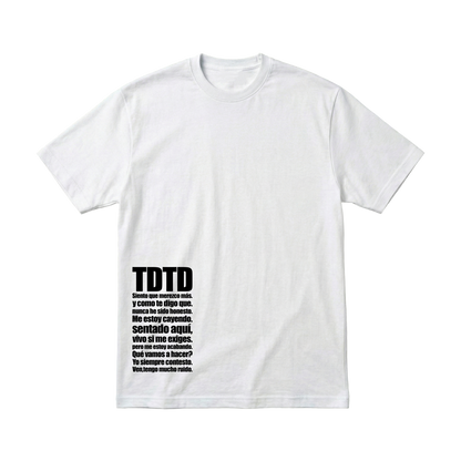 Playera TDTD Latin Mafia White