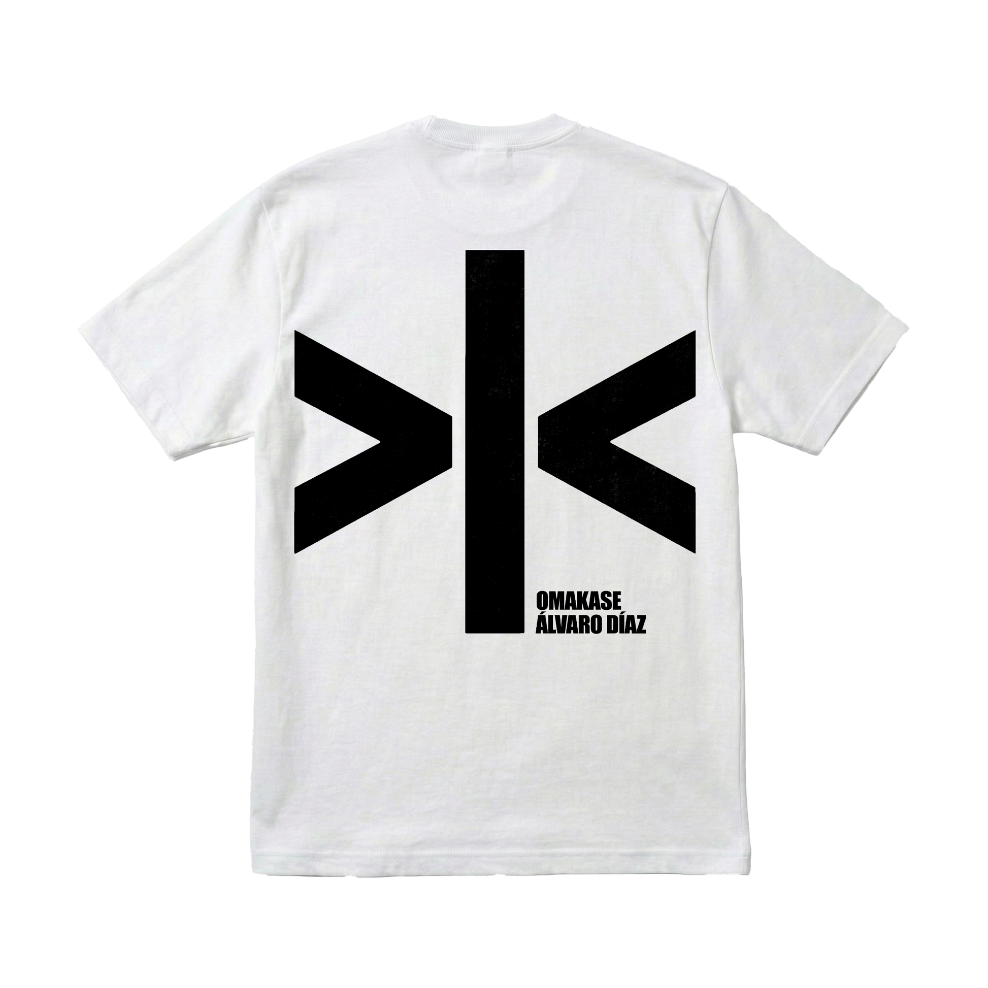 Playera Alvarito Díaz OMAKASE White
