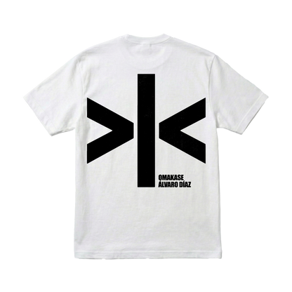 Playera Alvarito Díaz OMAKASE White