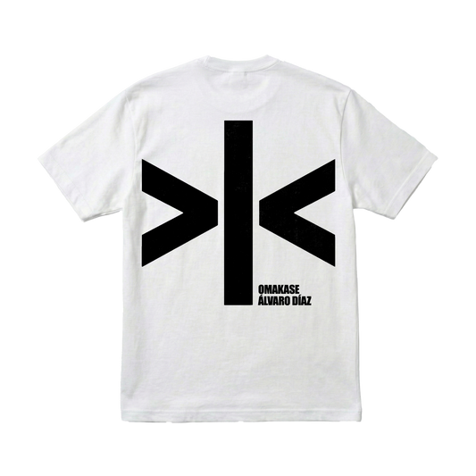 Playera Alvarito Díaz OMAKASE White