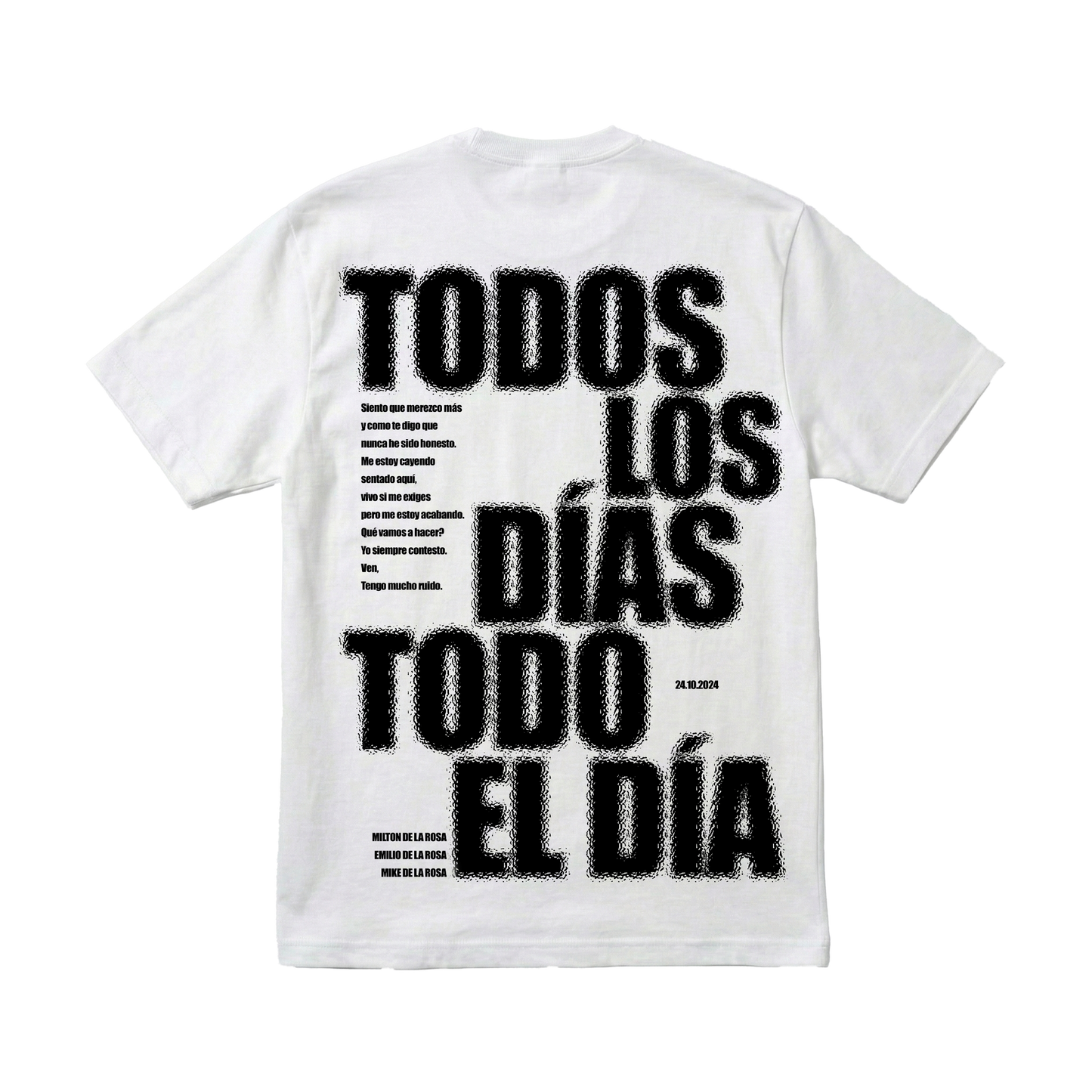 Playera TDTD Latin Mafia White