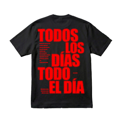 Playera TDTD Latin Mafia Black