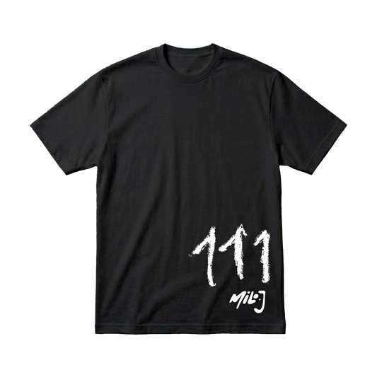 Playera 111 Milo J Black