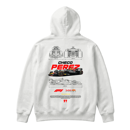 Sudadera Checo Pérez White