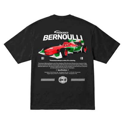 Playera Francesco Bernoulli Oversize Black