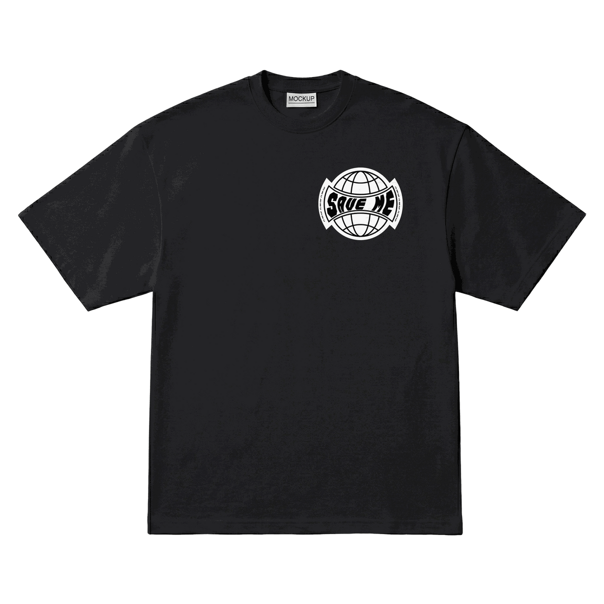 Playera Francesco Bernoulli Oversize Black