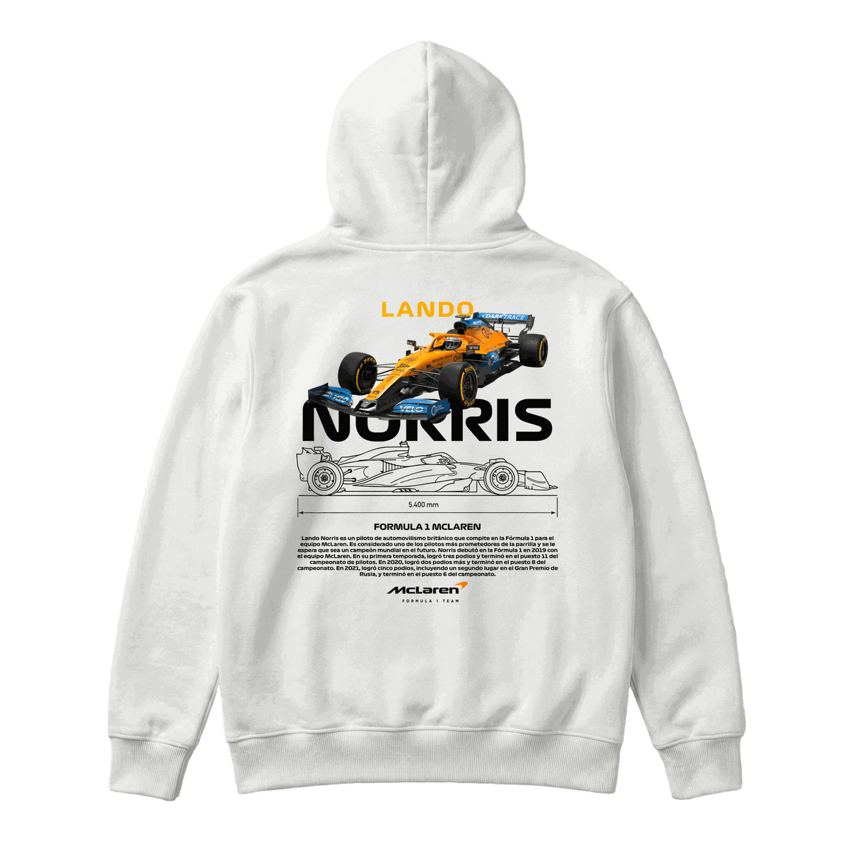 Sudadera Lando Norris McLaren White