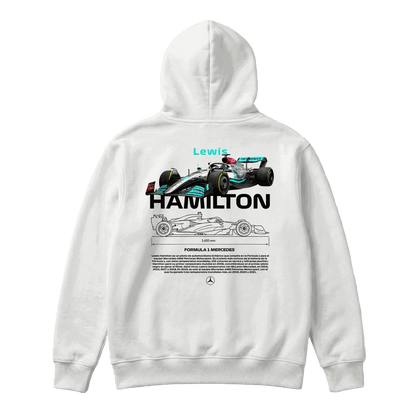 Sudadera Lewis Hamilton Mercedes White