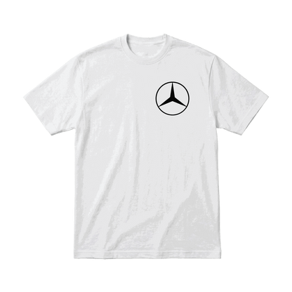 Playera Lewis Hamilton Mercedes White