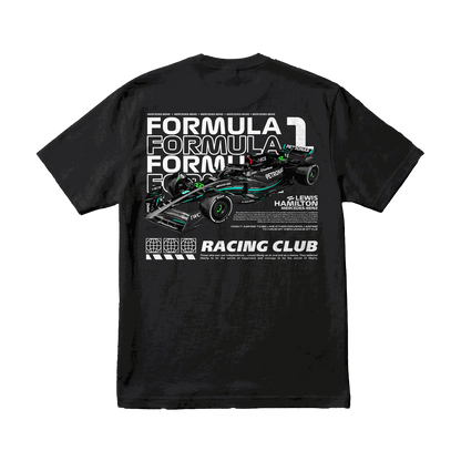 Playera Lewis Hamilton Racing Club Black