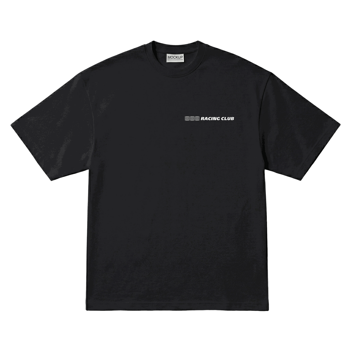 Playera Lewis Hamilton Racing Club Oversize Black