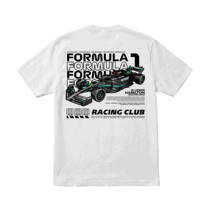 Playera Lewis Hamilton Racing Club White