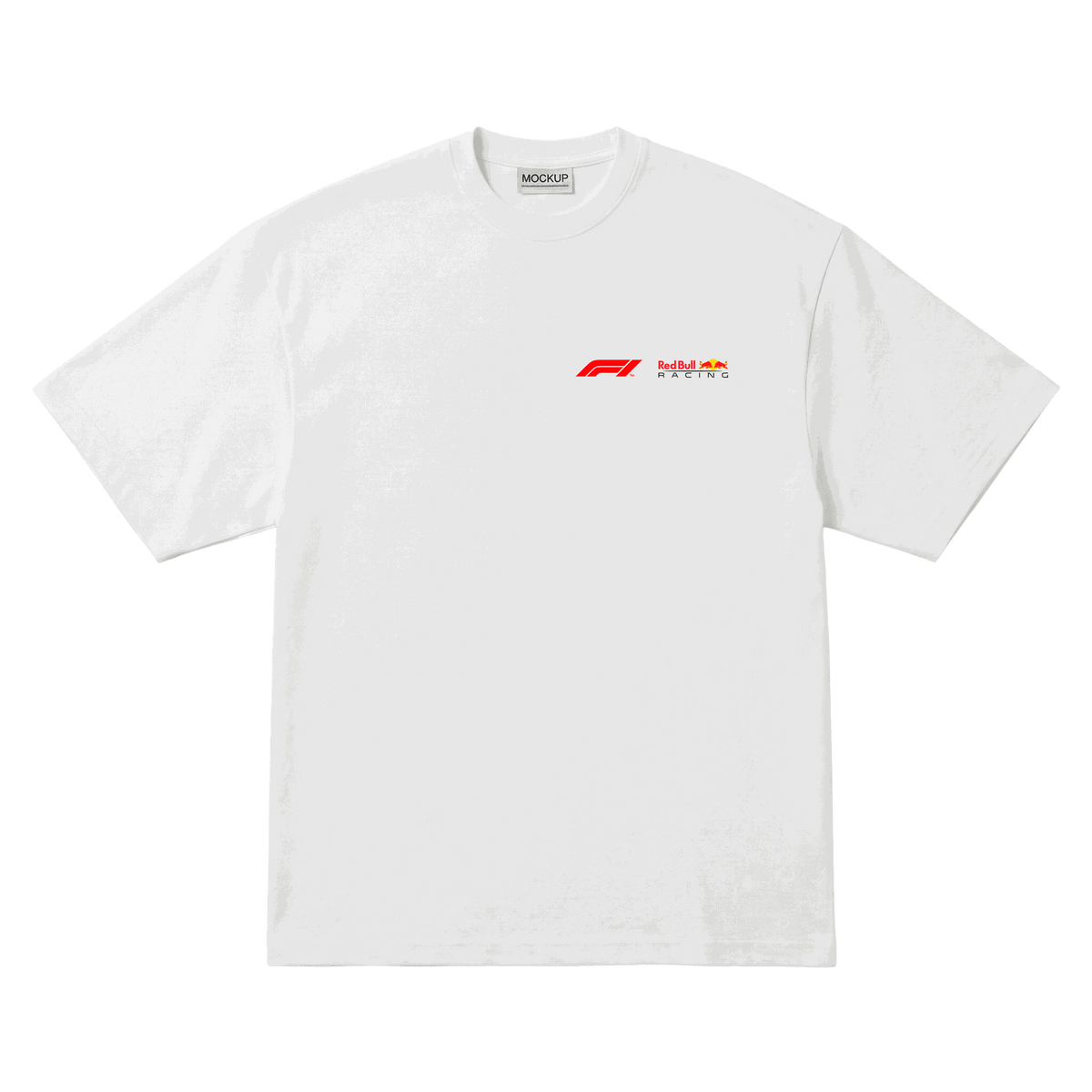 Playera Max Verstappen Planos Oversize White