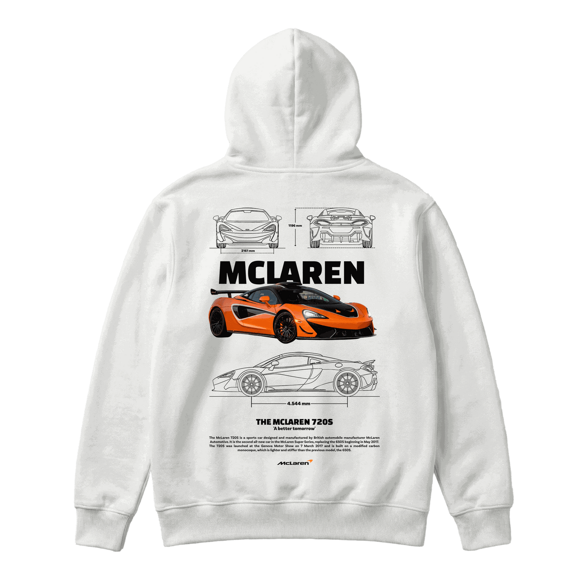 Sudadera McLaren 720S White