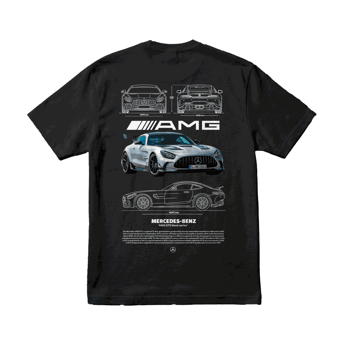 Playera Mercedes-AMG GT Black Series Black