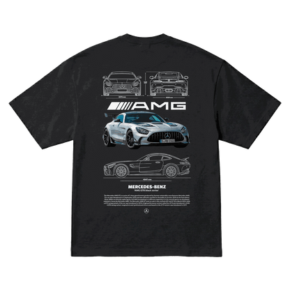 Playera Mercedes-AMG GT Black Series Oversize Black