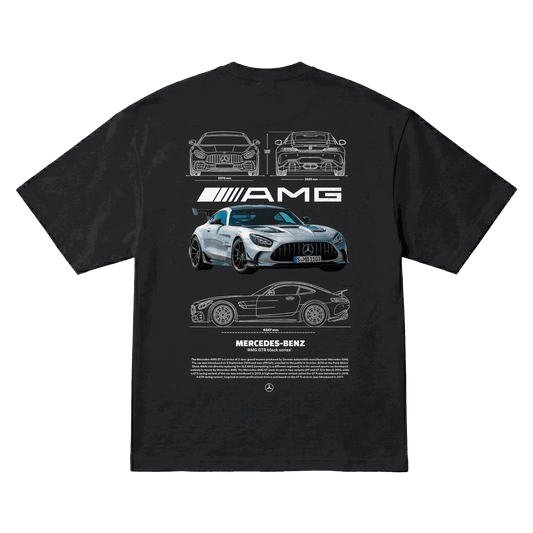 Playera Mercedes-AMG GT Black Series Oversize Black