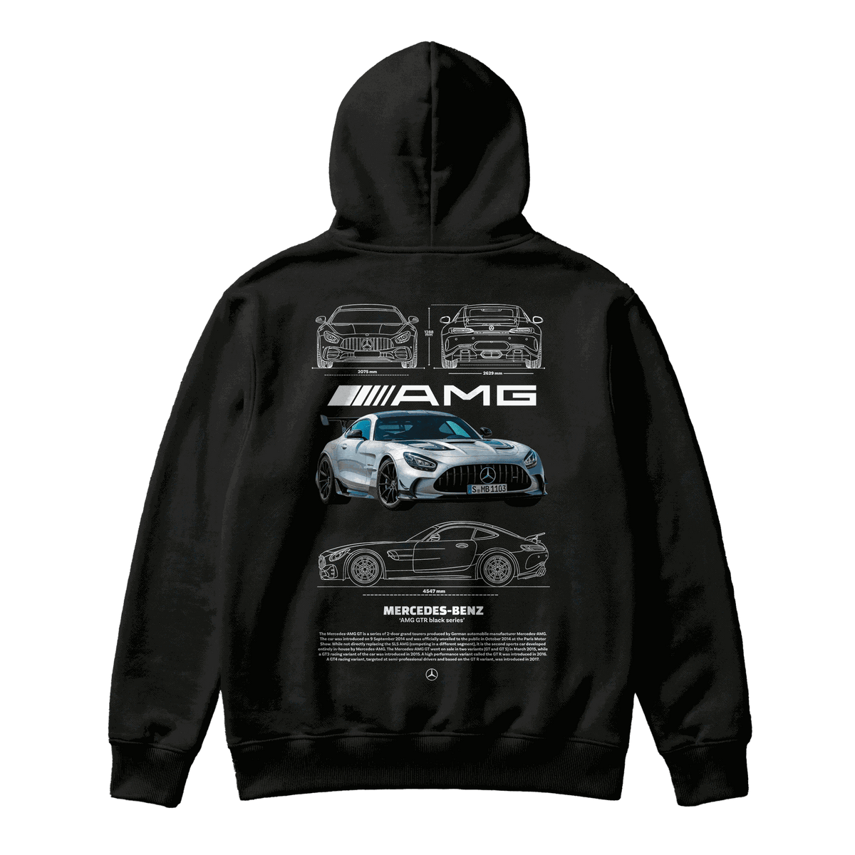 Sudadera Mercedes-AMG GT Black Series Black